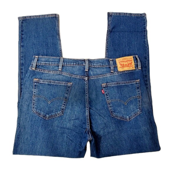Levi's 511 Slim Fit 5-Pocket Denim Jeans Men's 40x32 Sits Below Waist Stretch - Picture 4 of 13